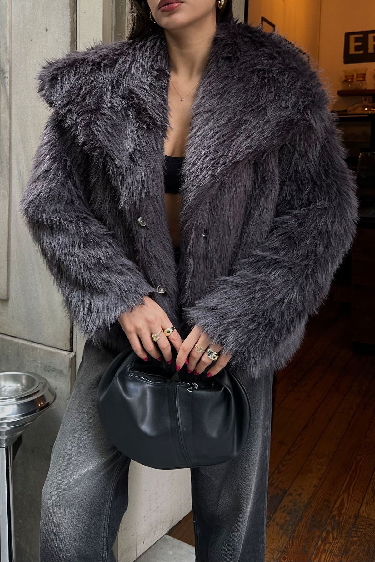 Extra Soft Texture Lined Full Coat