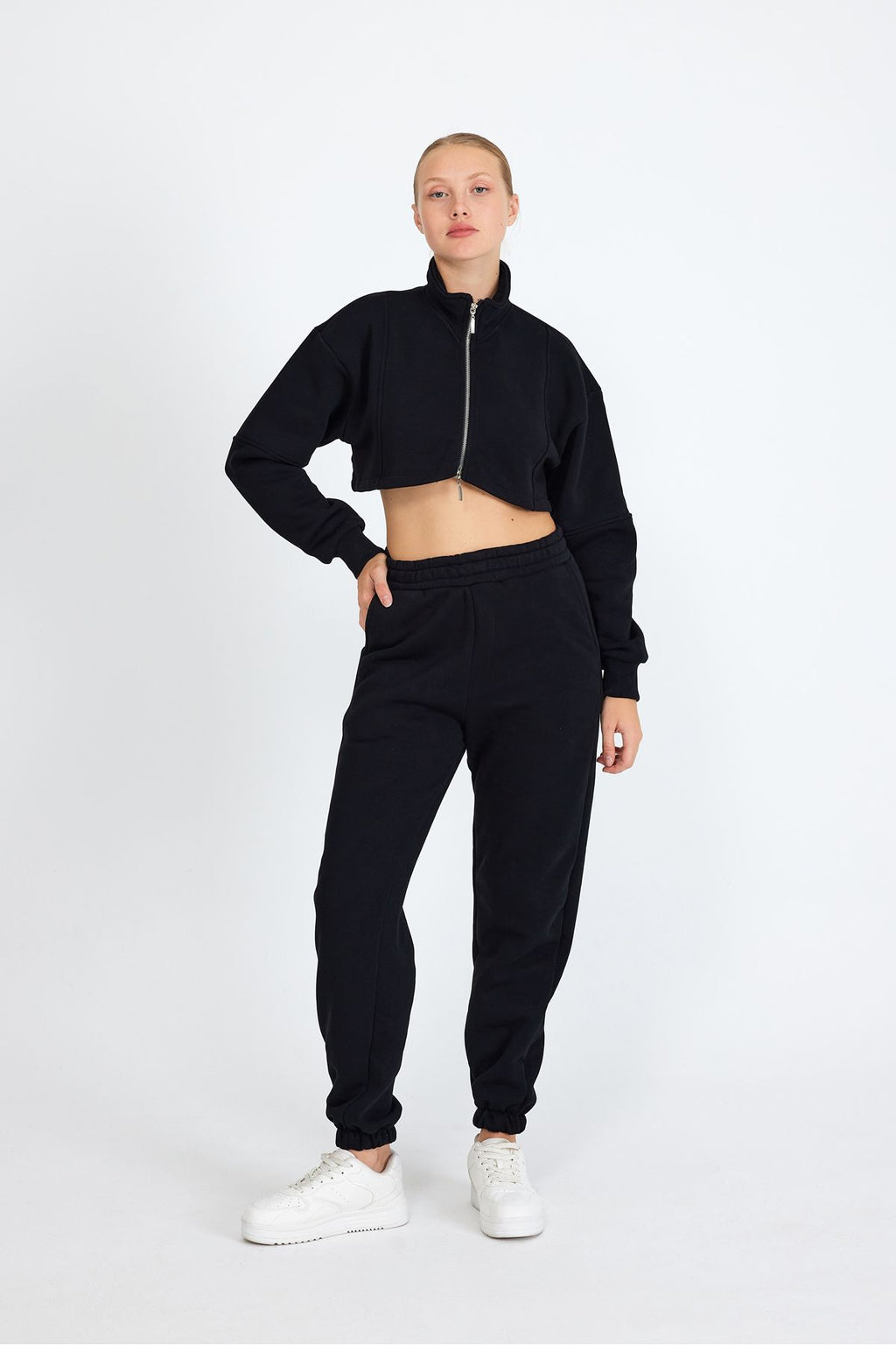 Double Zipper Extra Soft Oversize Tracksuit