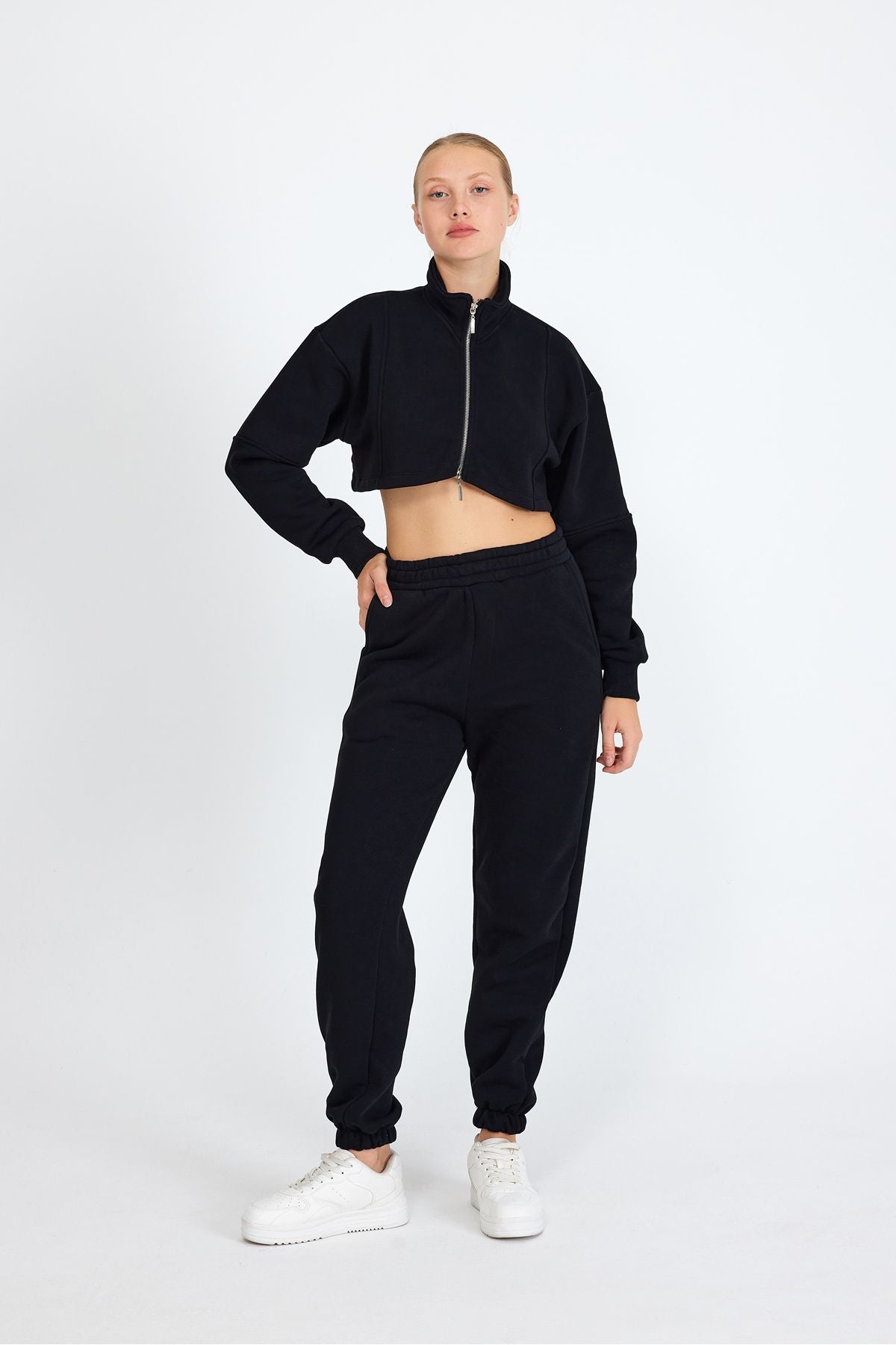 Double Zipper Extra Soft Oversize Tracksuit
