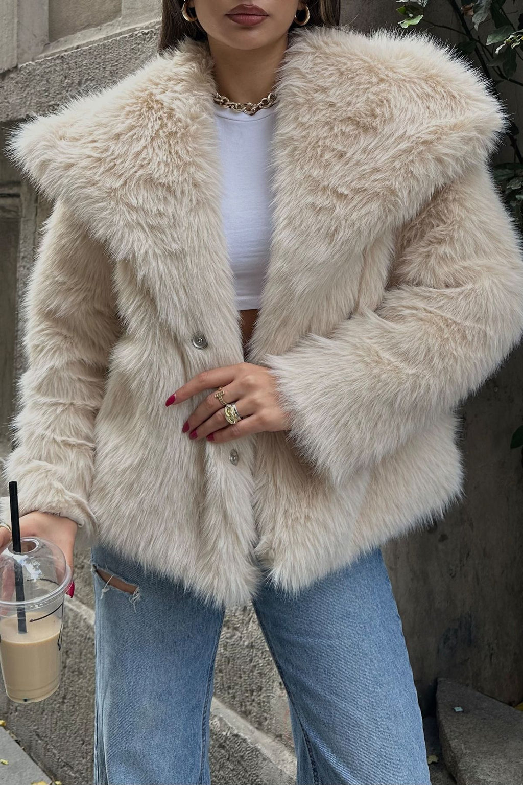 Extra Soft Texture Lined Full Coat
