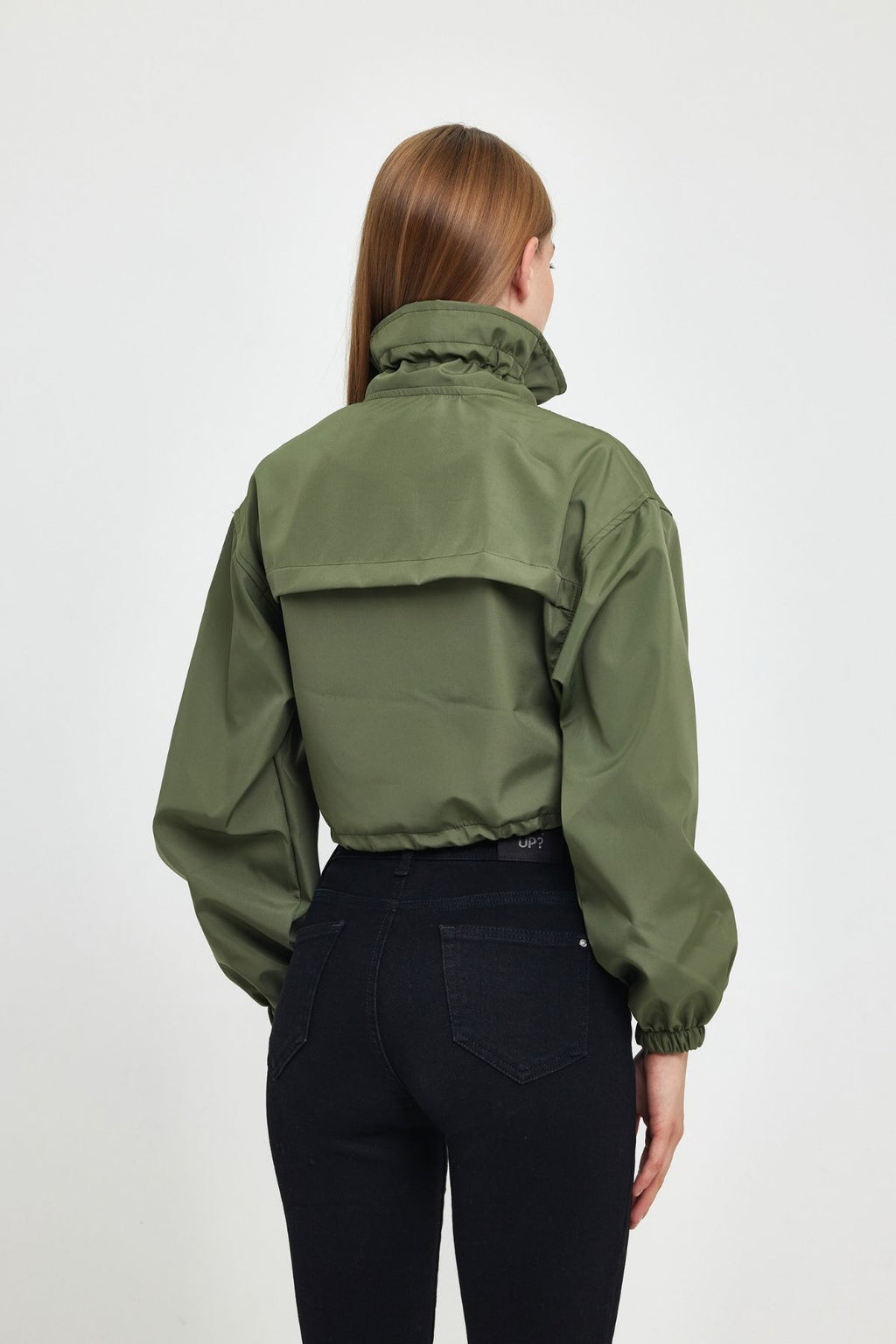 Bondit Double Pocket Rope Tied Seasonal Crop Jacket