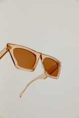 Unisex Cat Eye Güneş Gözlüğü Balköpüğü