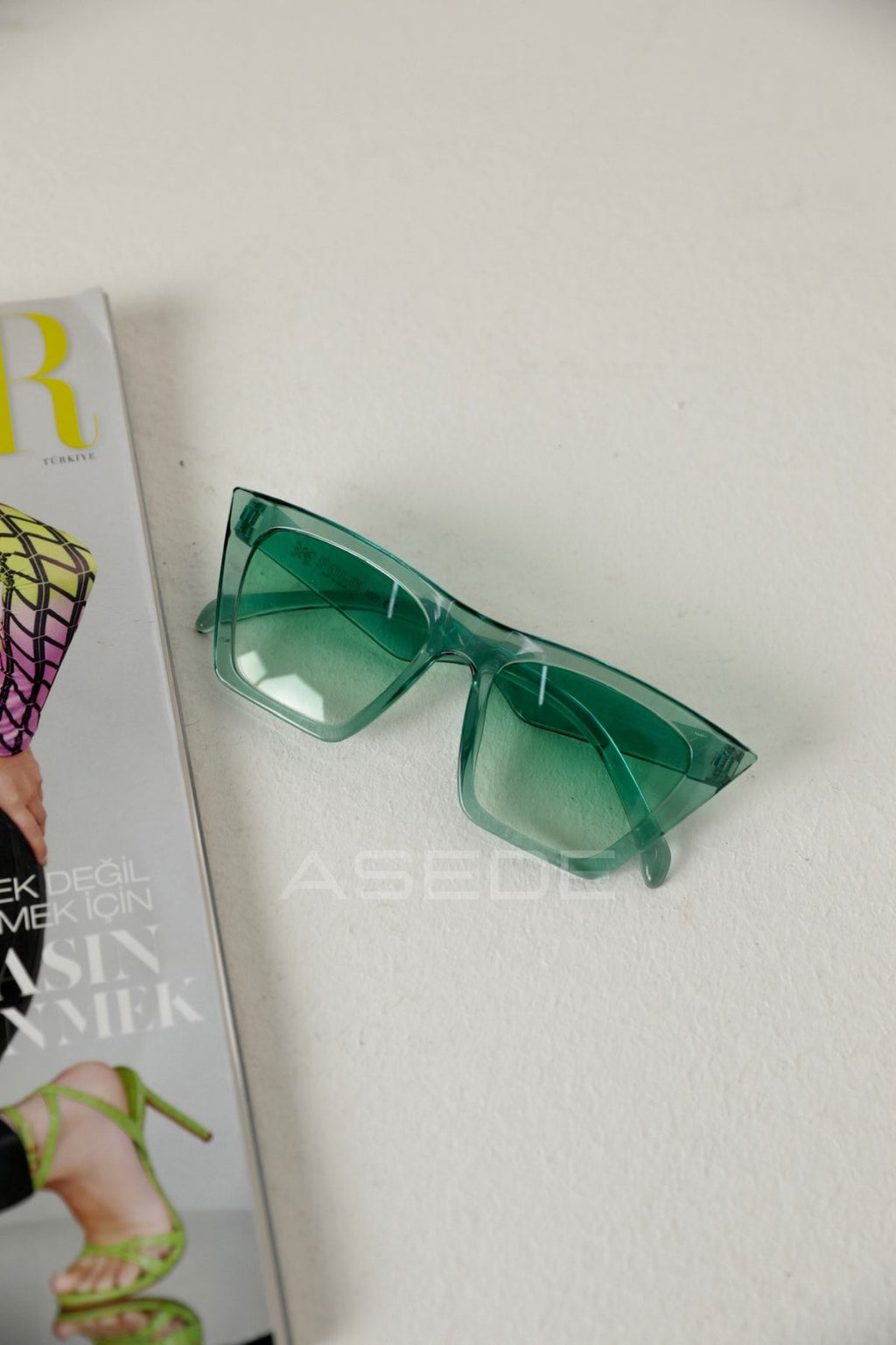 Unisex Cat Eye Güneş Gözlüğü
