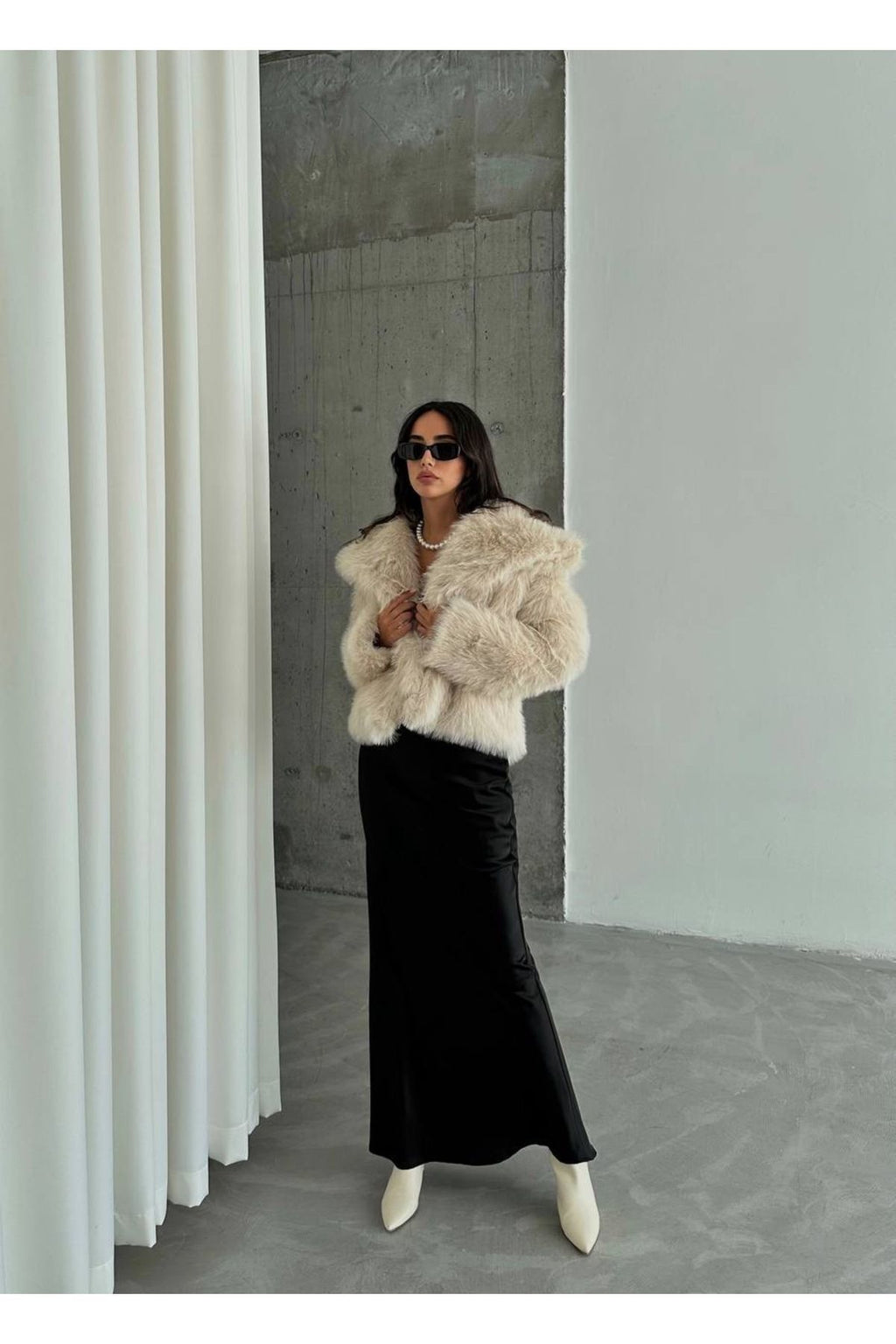 Extra Soft Texture Lined Full Coat