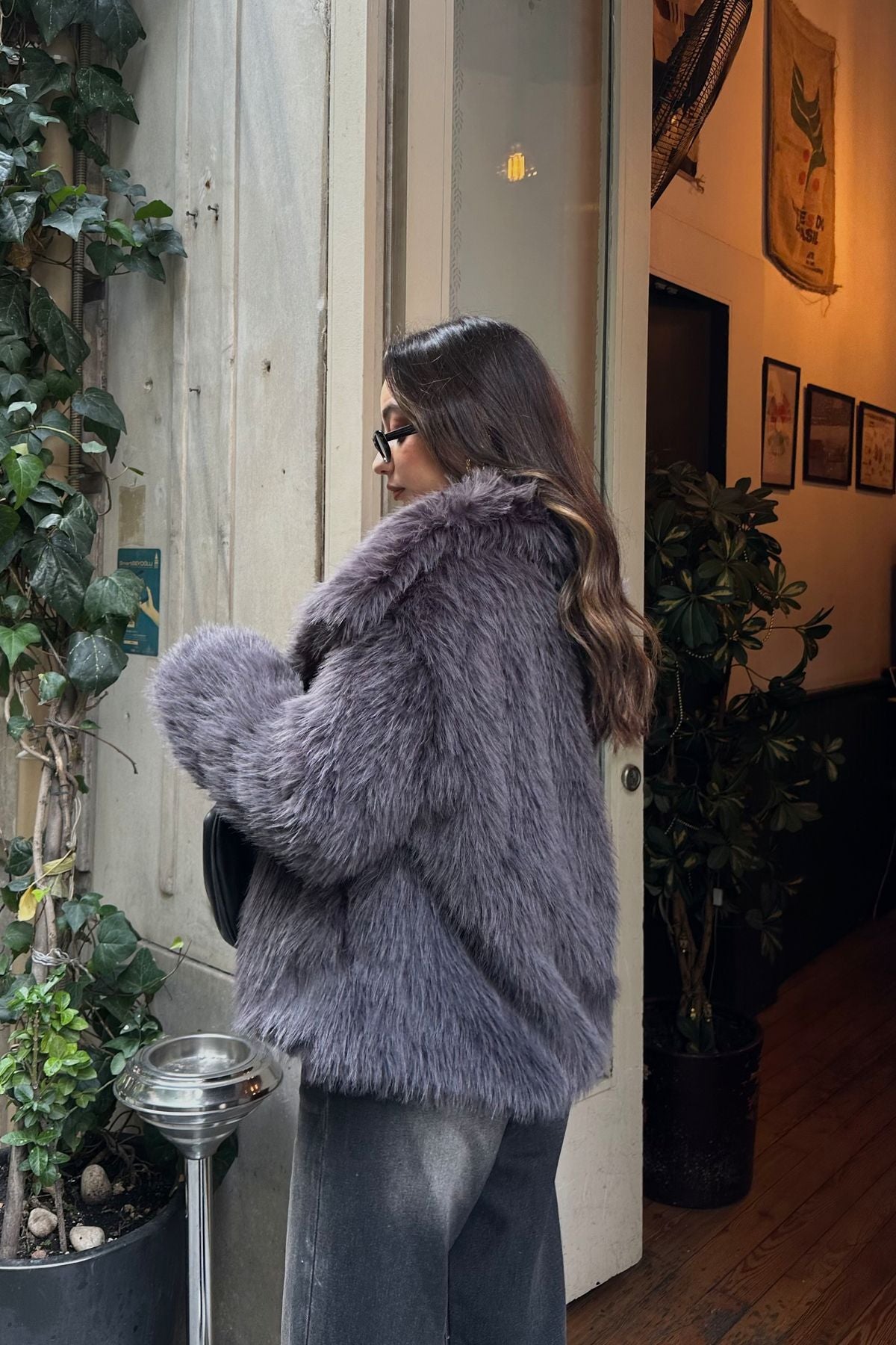 Ekstra Yumuşak Doku Astarlı Dolgun Mont