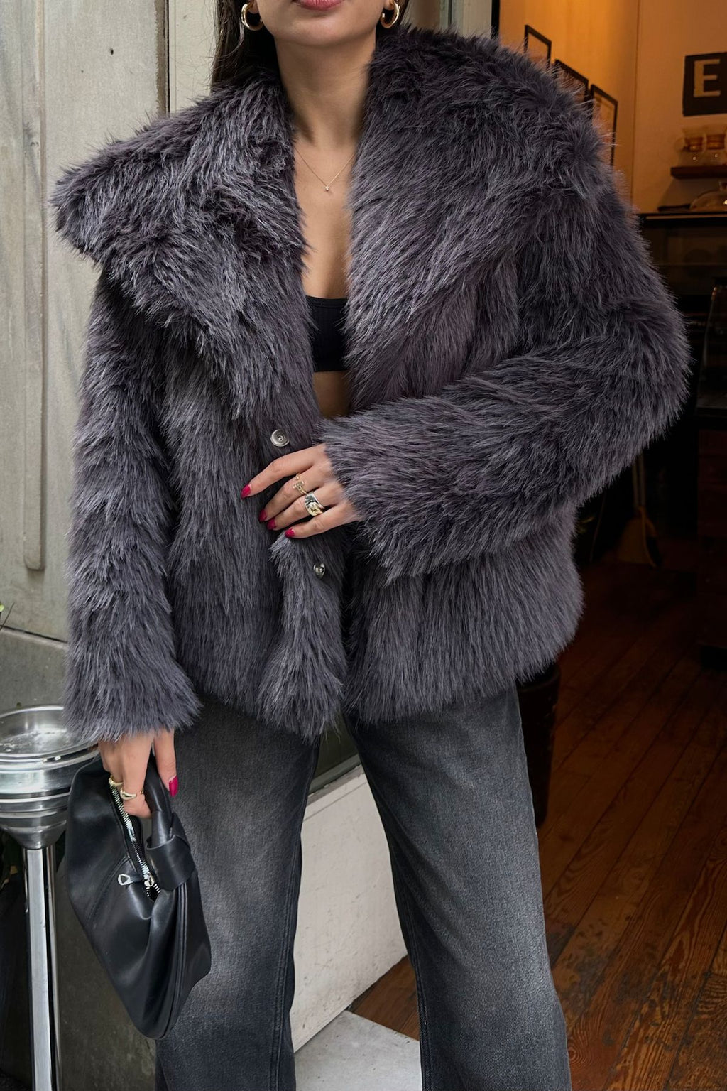 Extra Soft Texture Lined Full Coat