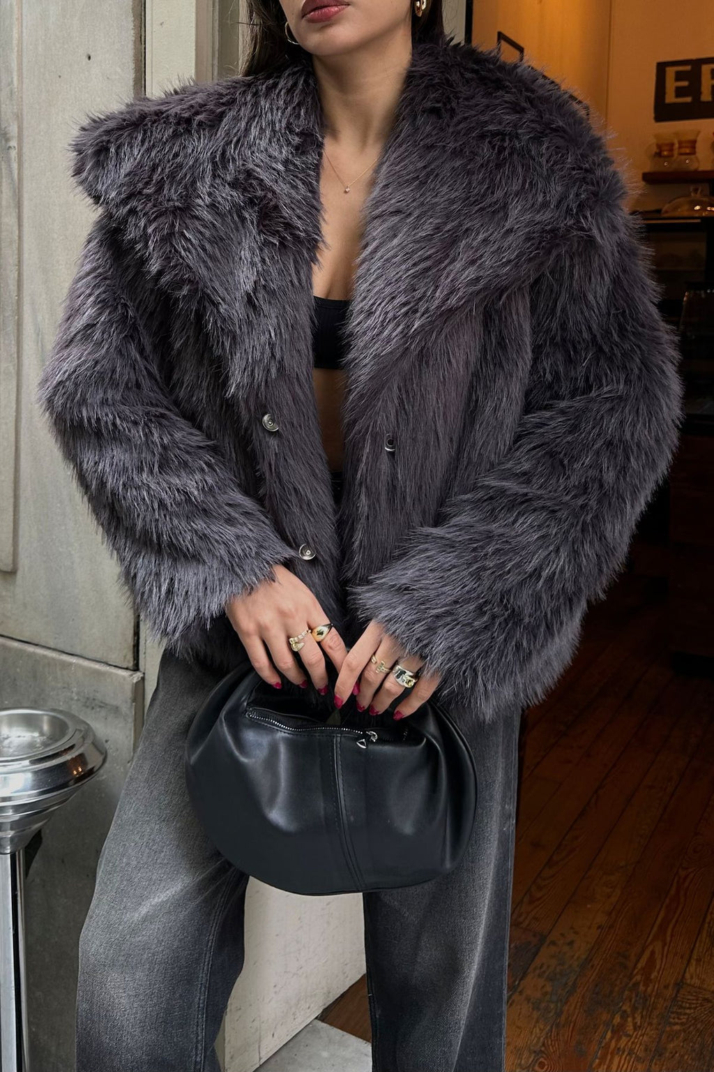 Extra Soft Texture Lined Full Coat