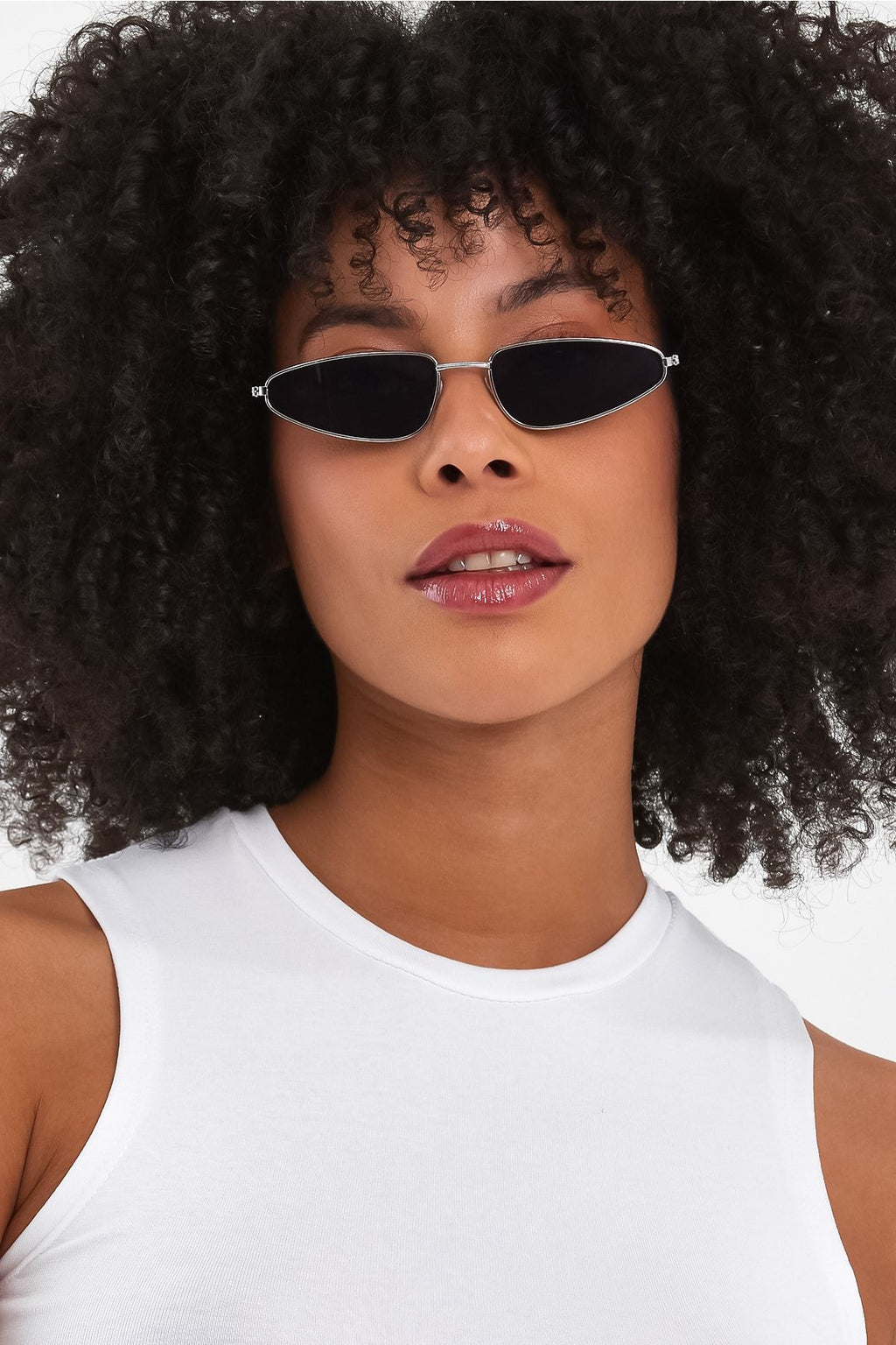 Metal Framed Vintage Sunglasses Black
