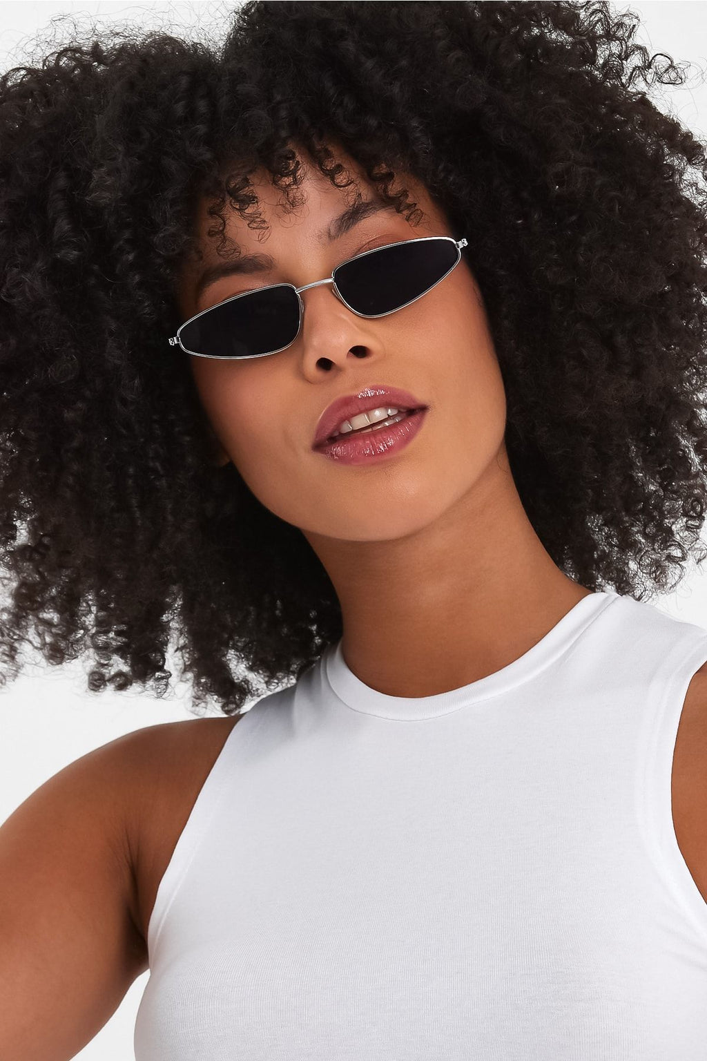 Metal Framed Vintage Sunglasses Black