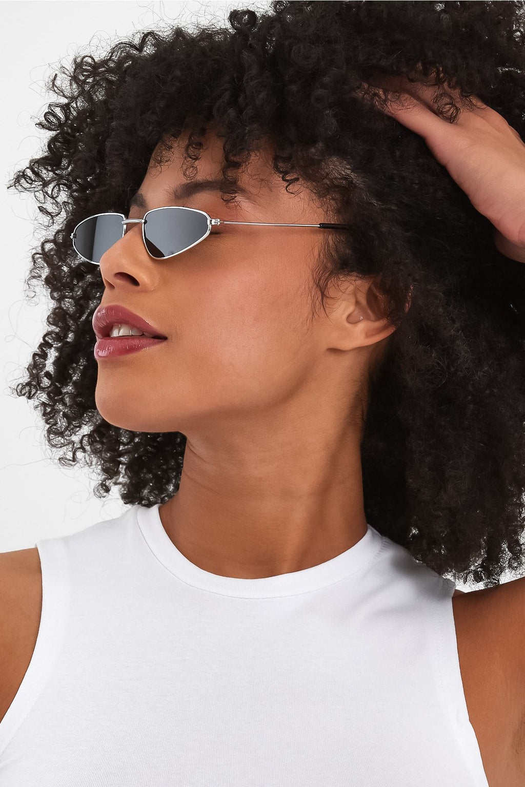 Metal Framed Vintage Sunglasses Black