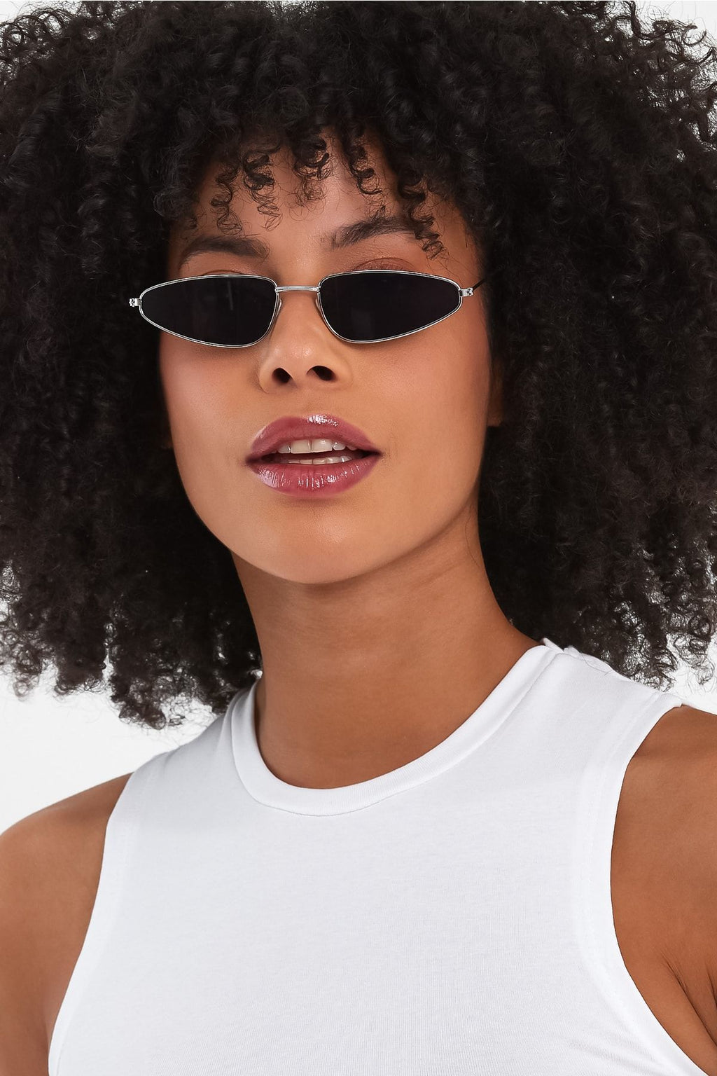 Metal Framed Vintage Sunglasses Black